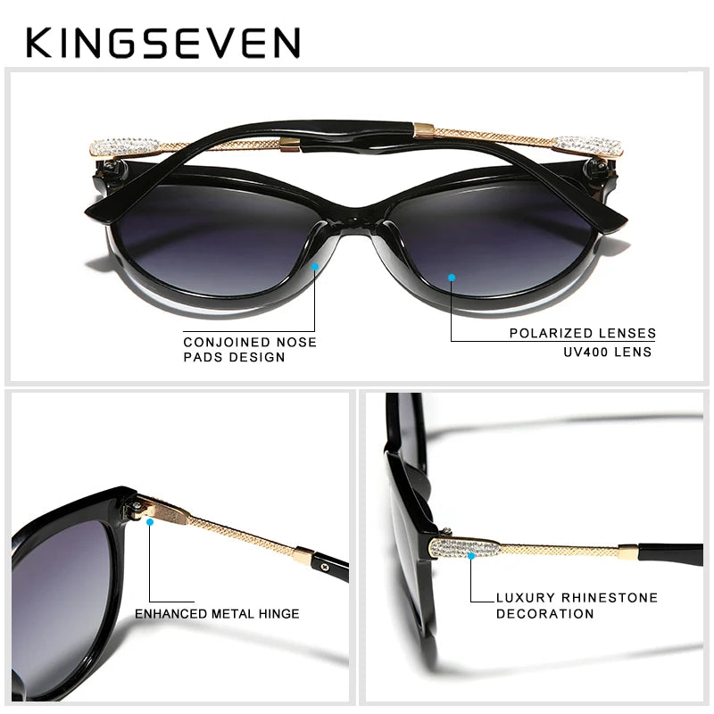 Kính Mát Nữ KINGSEVEN - Đẳng Cấp Bảo Vệ Mắt - Daisan Mart