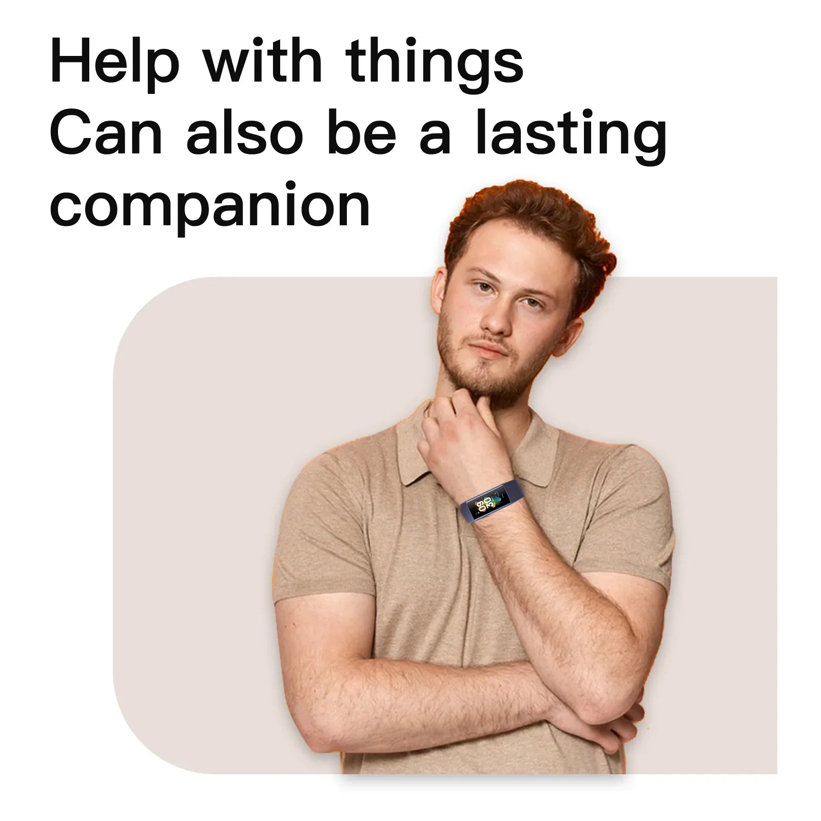 Đồng Hồ Thông Minh C80 Đa Ngôn Ngữ, Pin Trâu, Chống Nước