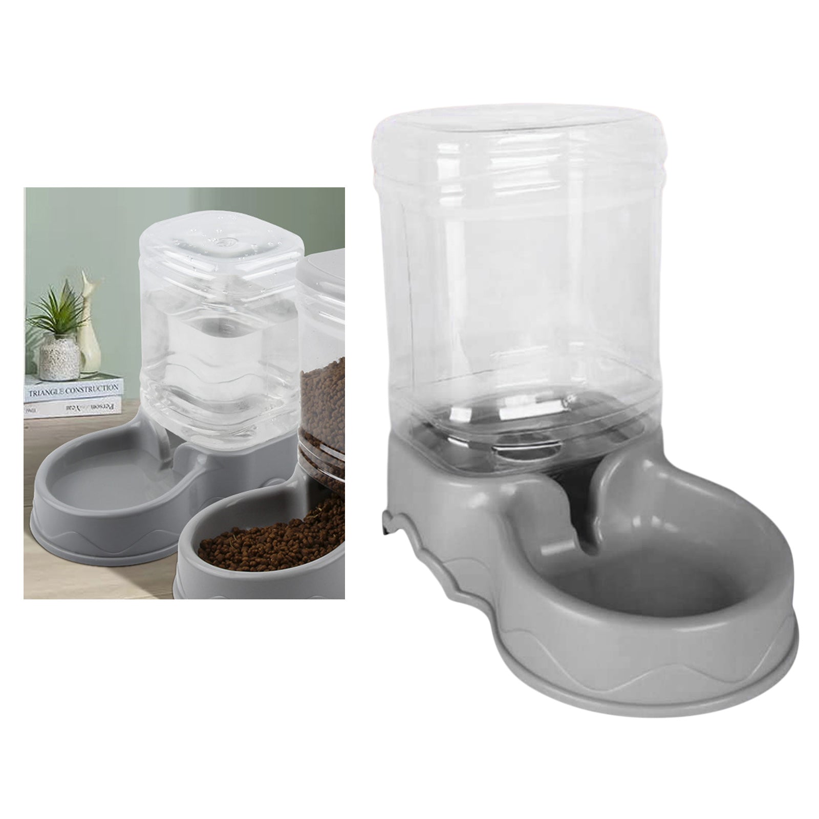 3.5L Automatic Pet Feeder Wate Food Dispenser for Small Medium Large Cat Dog Water Drinking Drinker Dish Small Medium Dog - Daisan Mart