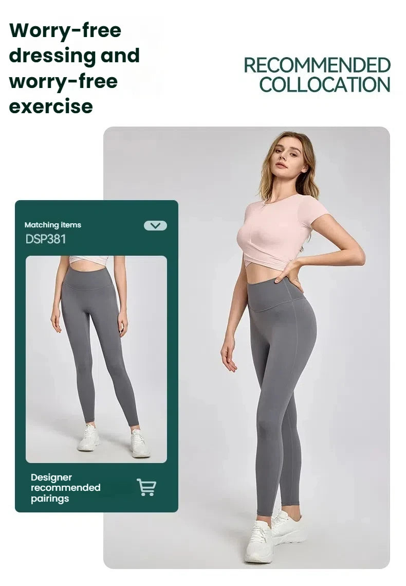 Áo Tập Yoga Nữ Mùa Hè Co Giãn Nhanh Khô Thoáng Mát - Daisan Mart