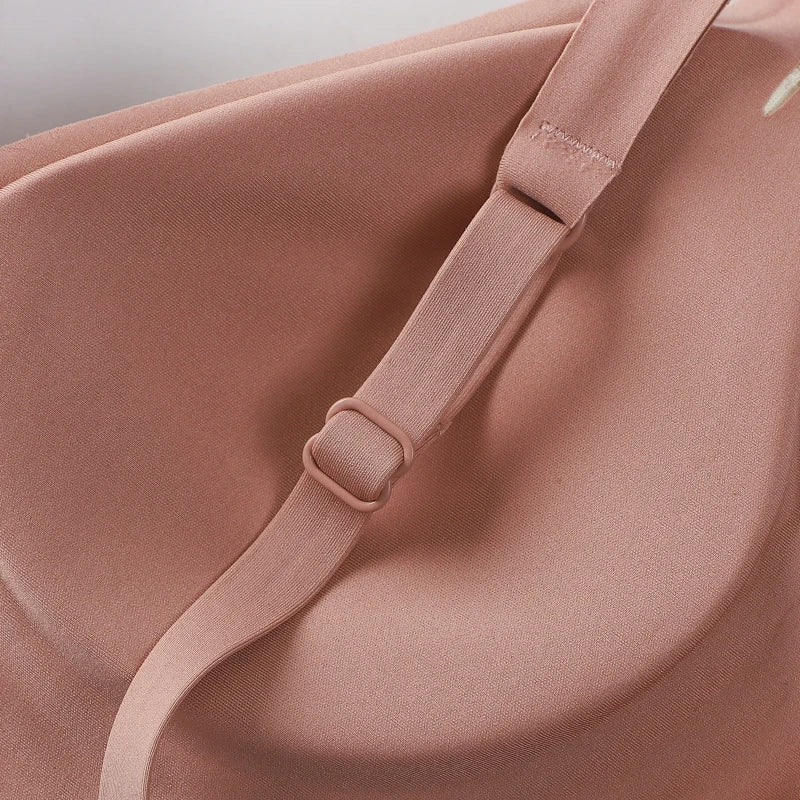 女士超順滑果凍黏性鋼圈聚攏胸罩 S-XL