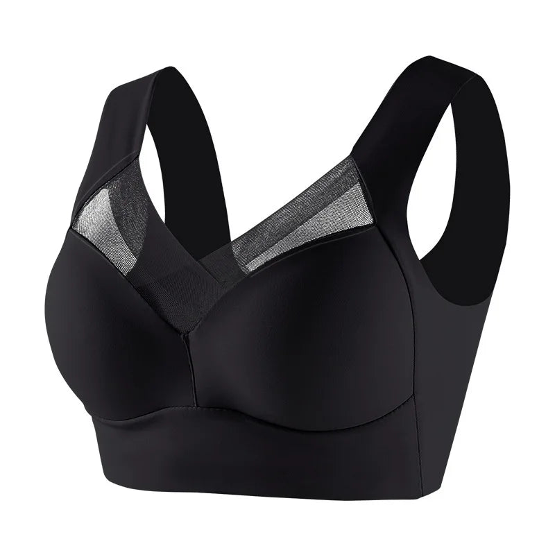 Áo Ngực Nữ Không Đường May Ren Đẩy Nâng Plus Size - Daisan Mart