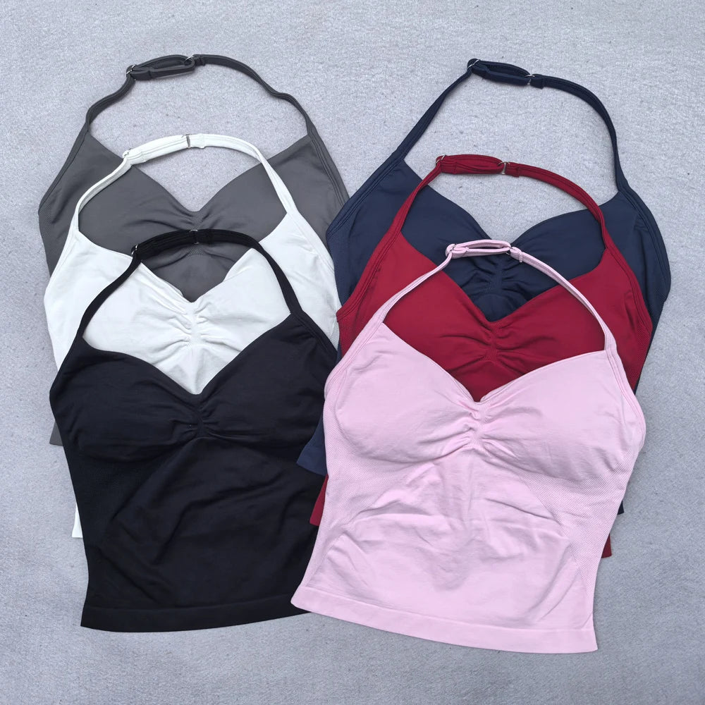 Áo Bra Thể Thao Nữ Dây Điều Chỉnh Lưng Hở Tập Gym - Daisan Mart