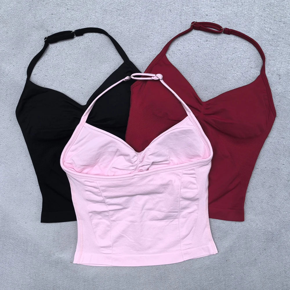 Áo Bra Thể Thao Nữ Dây Điều Chỉnh Lưng Hở Tập Gym - Daisan Mart