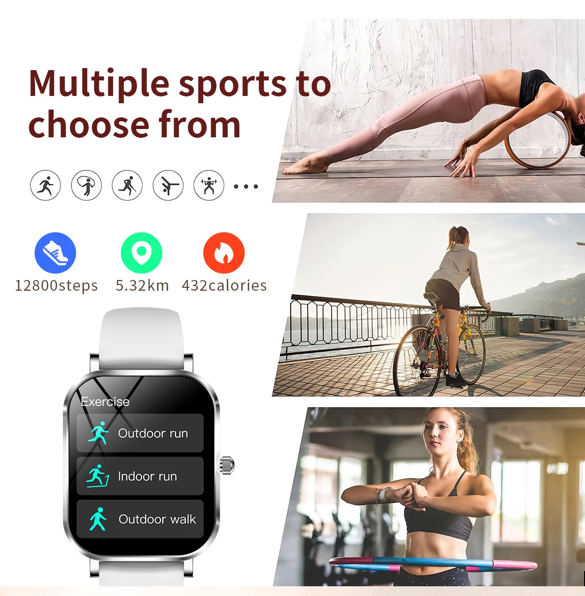 Đồng Hồ Thông Minh Nữ 2025 Cảm Ứng Gọi Bluetooth - Daisan Mart