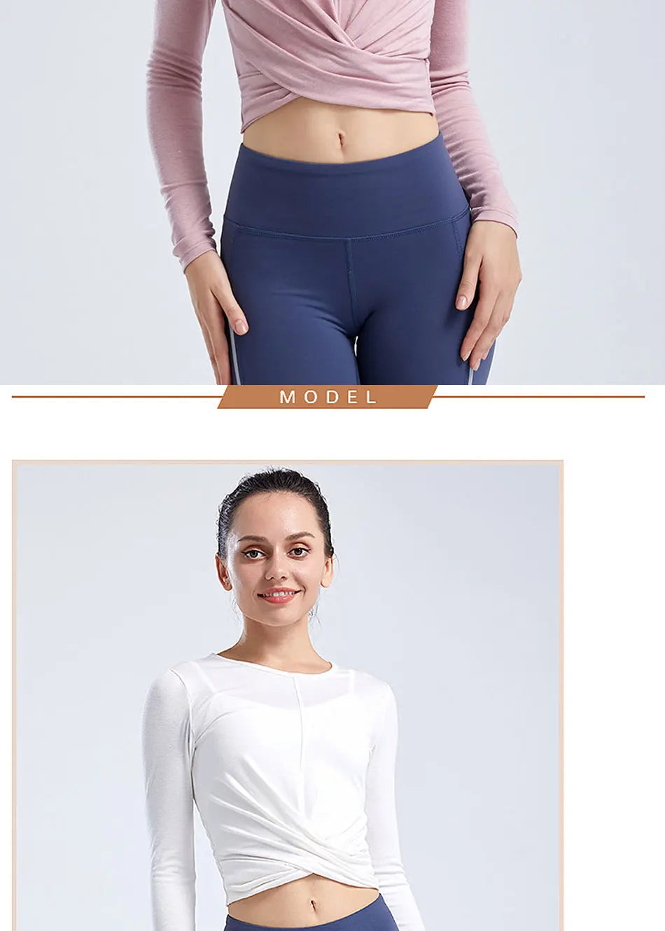 Áo Tập Gym Nữ Mùa Hè Tay Dài Thoáng Mát Quyến Rũ - Daisan Mart