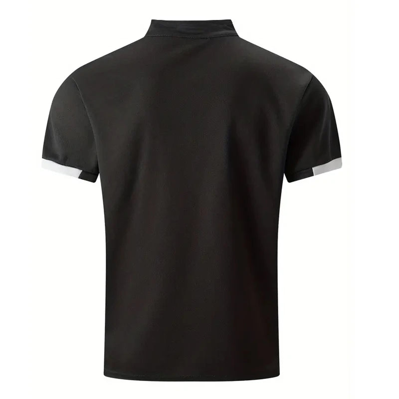 Áo Polo Nam Xuân Hè Thời Trang Cổ Đứng In Logo - Daisan Mart