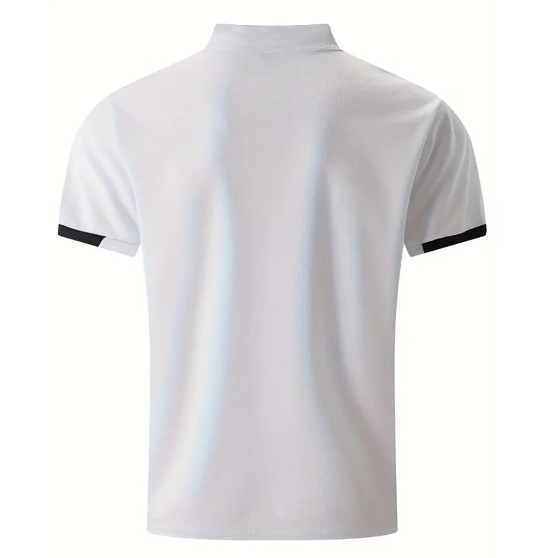 Áo Polo Nam Xuân Hè Thời Trang Cổ Đứng In Logo - Daisan Mart