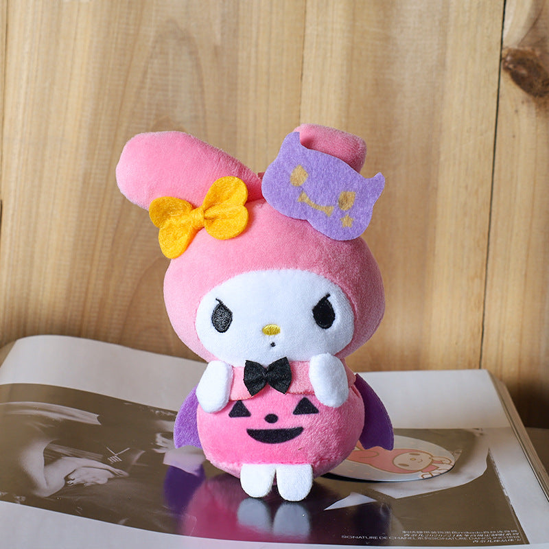 Móc Khóa Búp Bê Sanrio Halloween Cinnamoroll Kuromi Dễ Thương - Daisan Mart