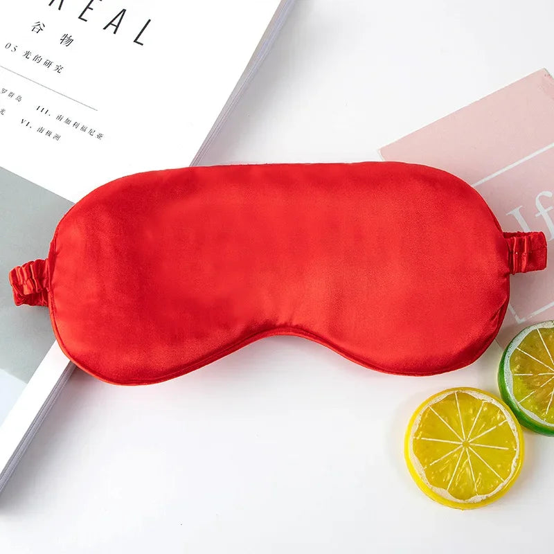 Mặt Nạ Ngủ Lụa Giả Thoáng Khí Chăm Sóc Mắt Thư Giãn - Daisan Mart