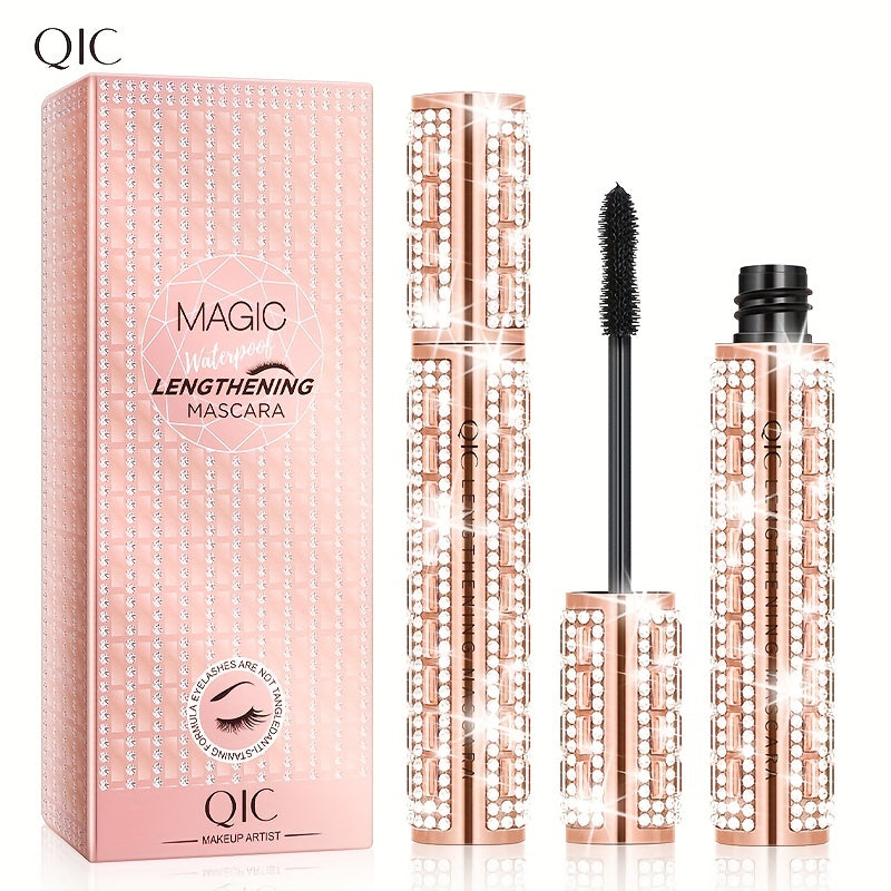 QIC Mascara Sang Trọng - Dài, Cong, Dày, Chống Lem - Daisan Mart