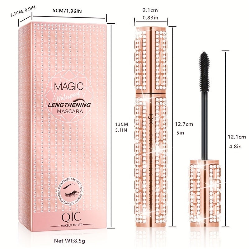 QIC Mascara Sang Trọng - Dài, Cong, Dày, Chống Lem - Daisan Mart