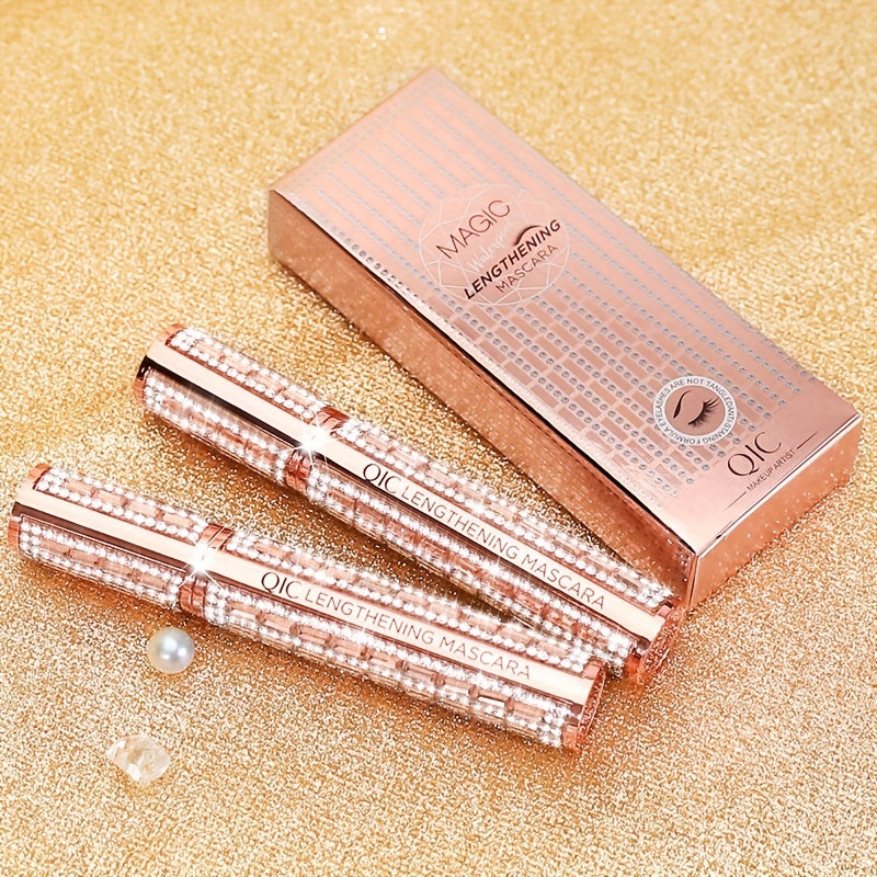 QIC Mascara Sang Trọng - Dài, Cong, Dày, Chống Lem - Daisan Mart