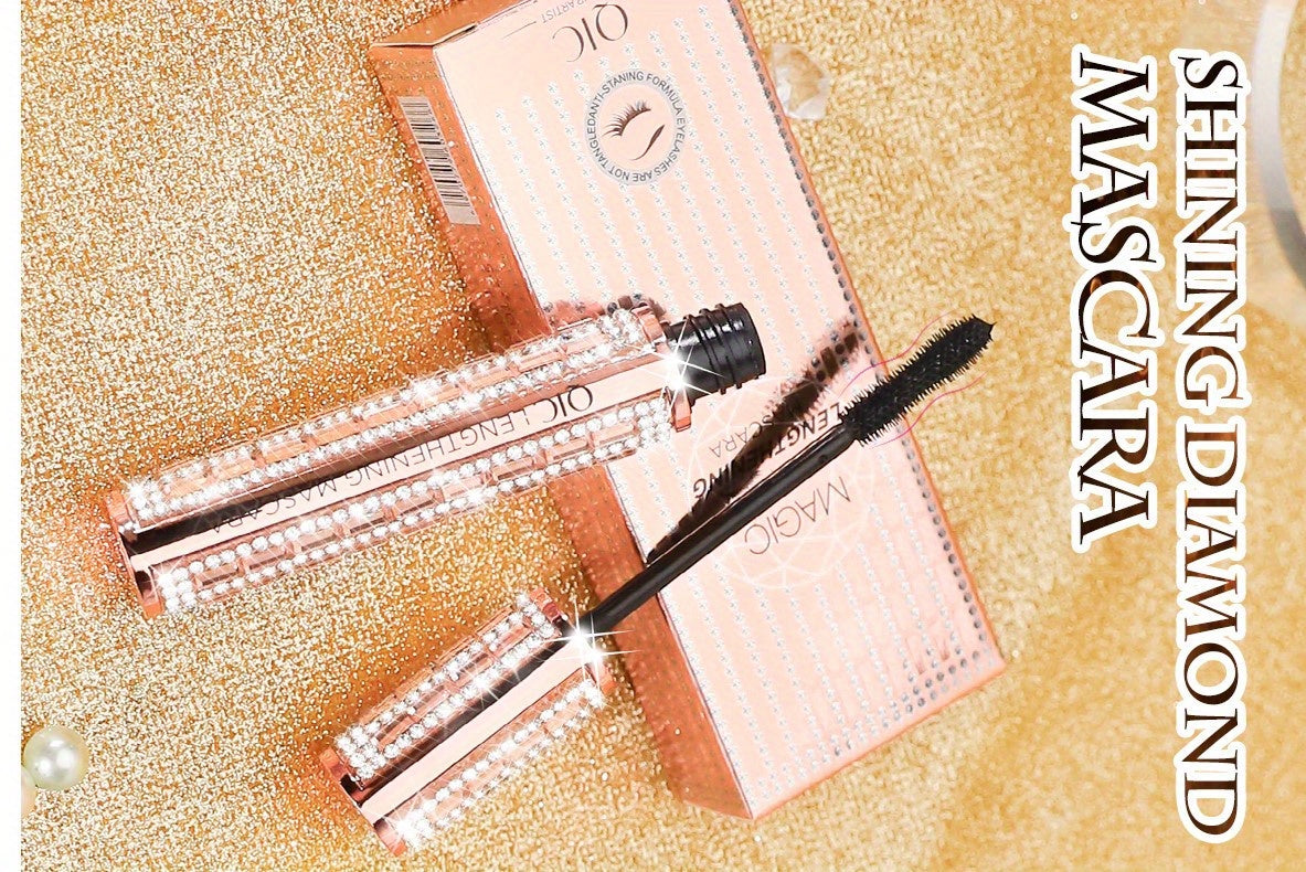 QIC Mascara Sang Trọng - Dài, Cong, Dày, Chống Lem - Daisan Mart