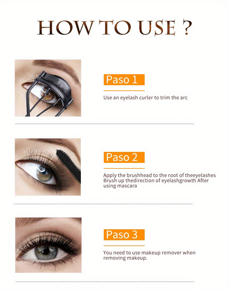 QIC Mascara Sang Trọng - Dài, Cong, Dày, Chống Lem - Daisan Mart