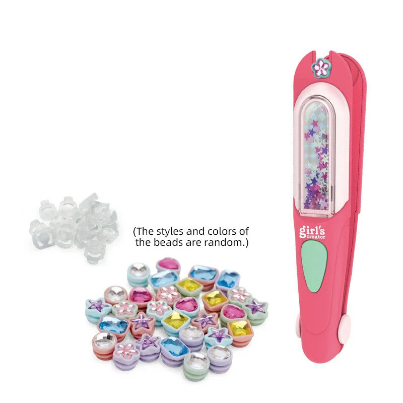 女孩髮飾 - 閃亮水鑽配件工具