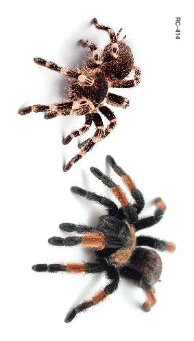 3D Spider Tattoo Scorpion Temporary Tattoo Stickers For Halloween Fake Tatto Body Art Tatuajes Joke Tatouage Temporaire - Daisan Mart