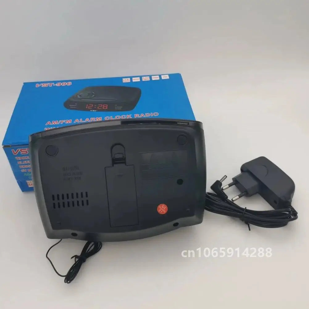 Đồng Hồ Báo Thức Radio LED AM/FM Kèm Chức Năng Lưu Pin - Daisan Mart