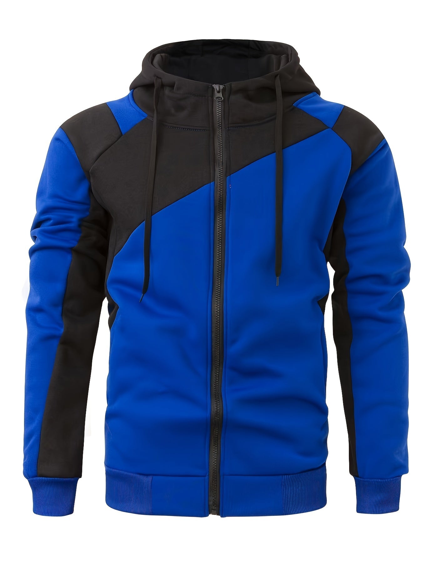 Áo Khoác Nam Varsity Phối Màu Có Nón Lót Lông Ấm - Daisan Mart