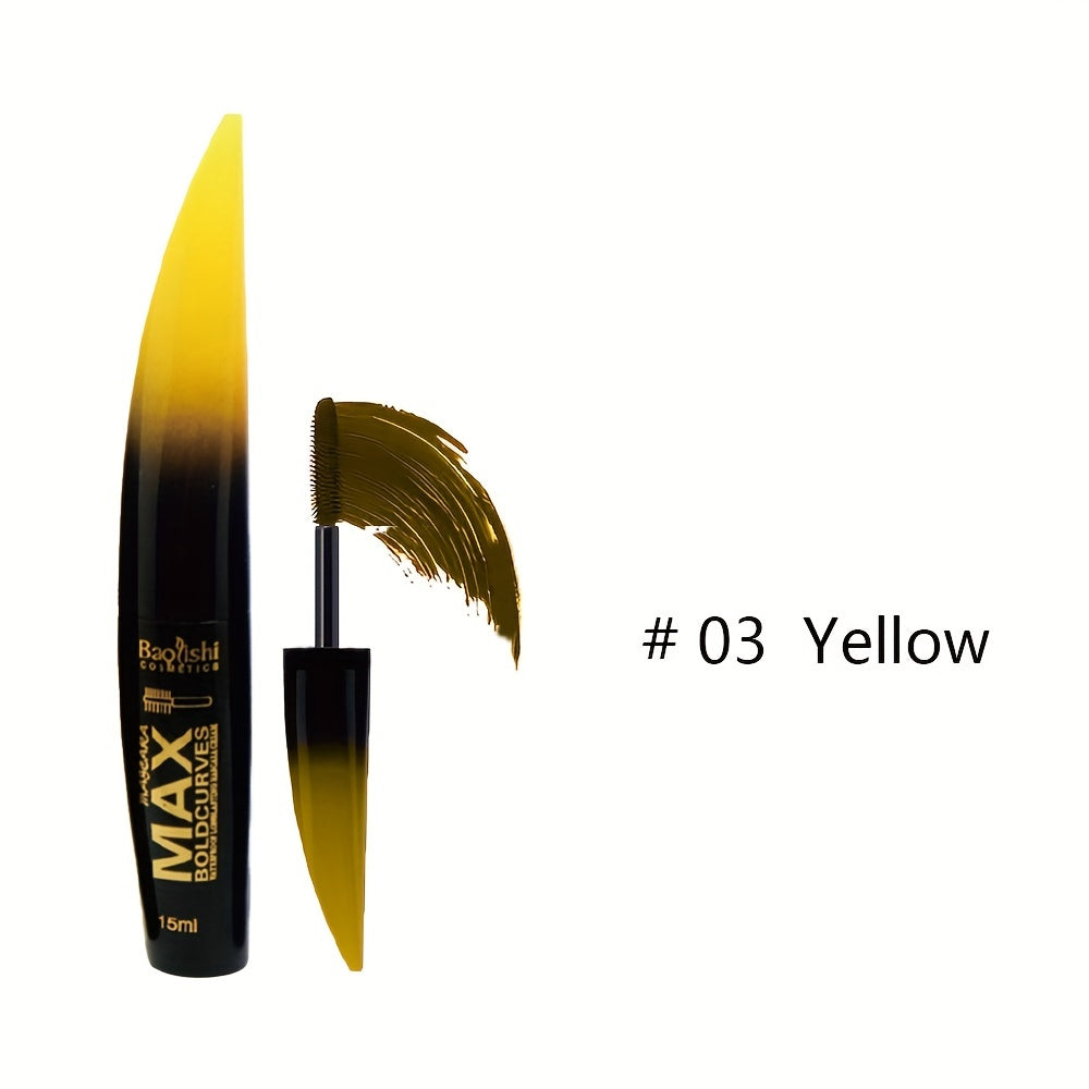 Mascara 6 Màu Sắc Nổi Bật - Dày Mi, Chống Lem, Siêu Lâu Trôi - Daisan Mart