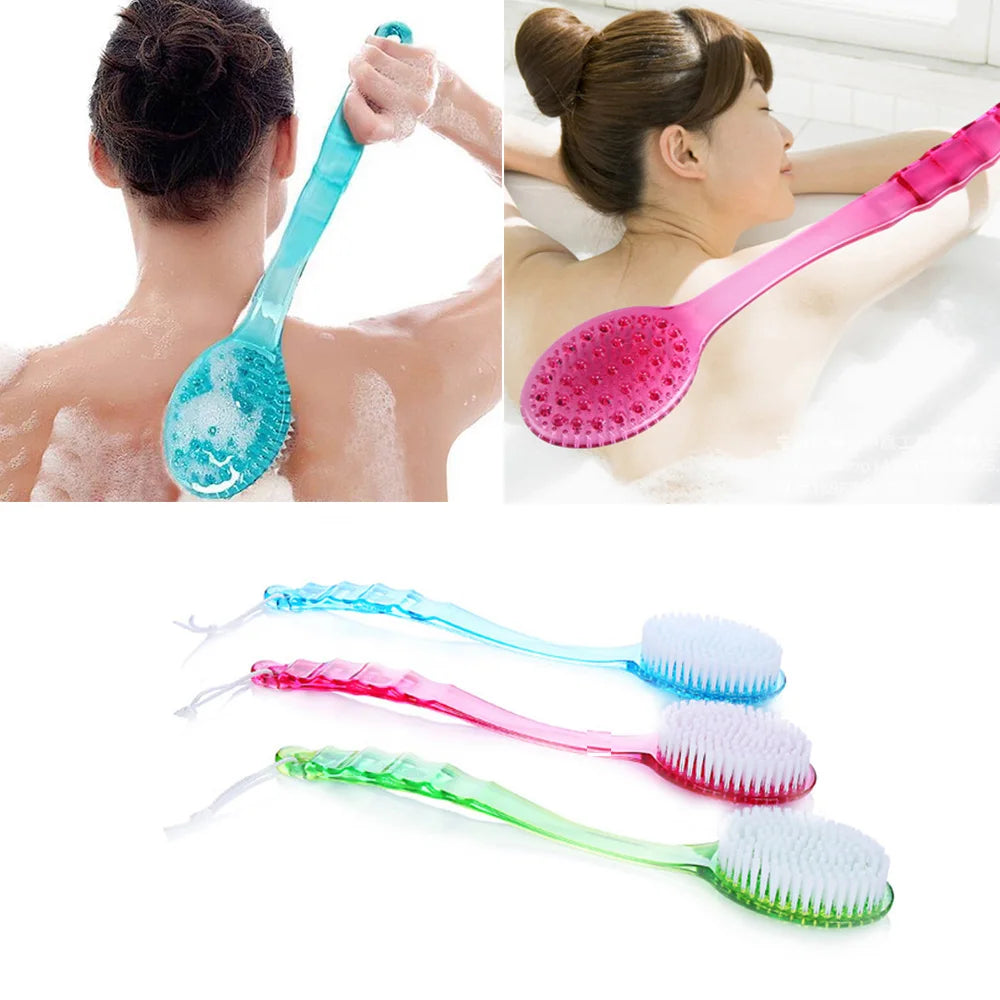 Bàn Chải Tắm Cán Dài Massage Tẩy Tế Bào Chết - Daisan Mart