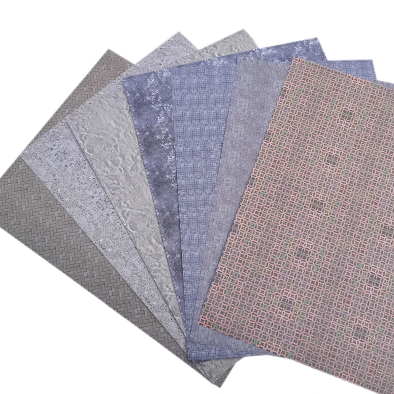 Miếng Dán Gạch Lát Sàn Tự Dán 20x30cm Hoa Văn Đường - Daisan Mart