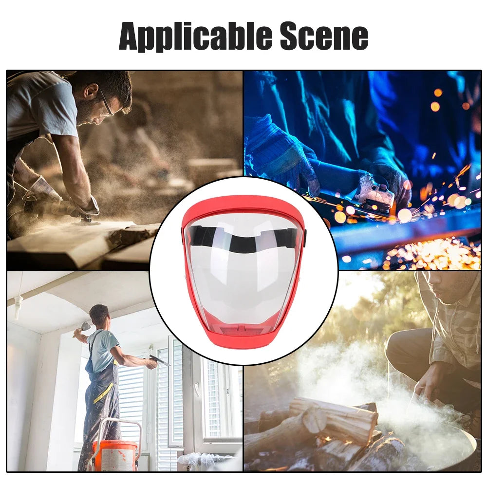 Mặt Nạ Chắn Bảo Hộ Kính Trong Suốt Chống Bụi Gió