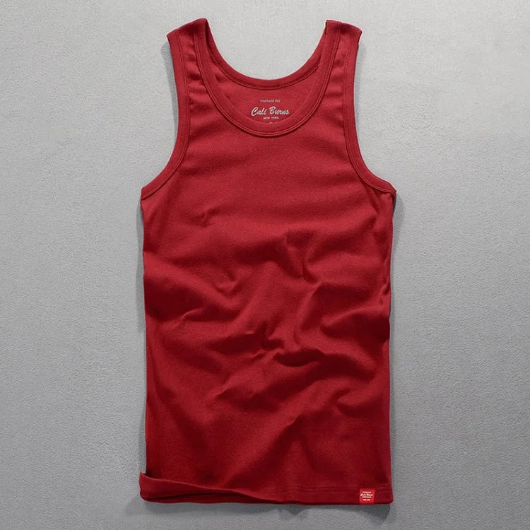 Áo Ba Lỗ Nam Mùa Hè Gym Cotton Đơn Giản 50K - Daisan Mart