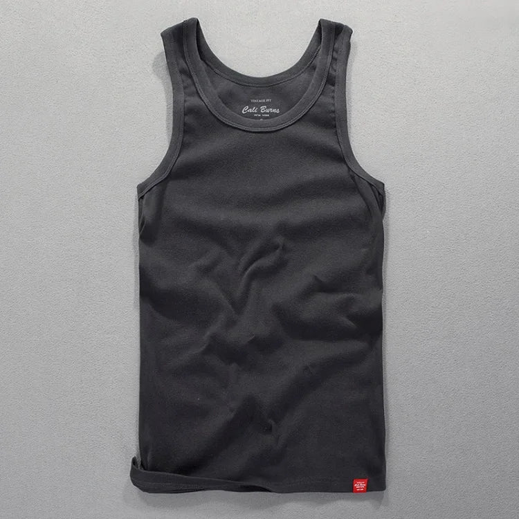 Áo Ba Lỗ Nam Mùa Hè Gym Cotton Đơn Giản 50K - Daisan Mart