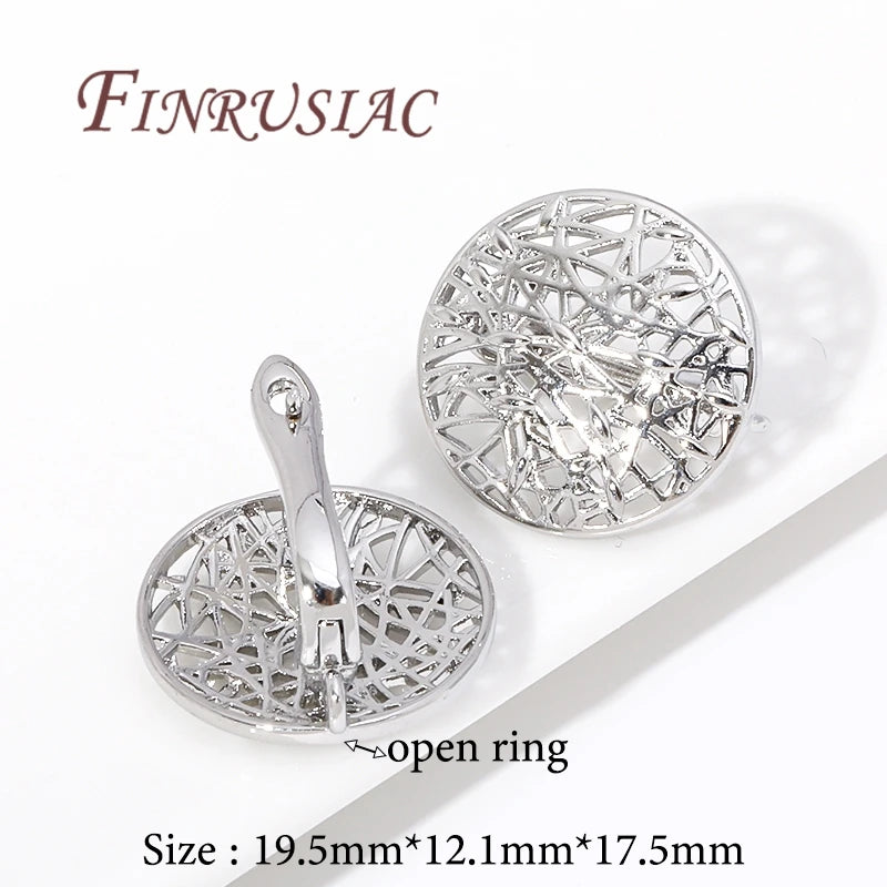 Móc Khuyên Tai Vàng 18K cho Trang Sức DIY và Phụ Kiện - Daisan Mart