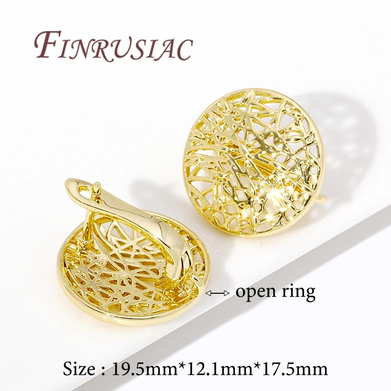 Móc Khuyên Tai Vàng 18K cho Trang Sức DIY và Phụ Kiện - Daisan Mart