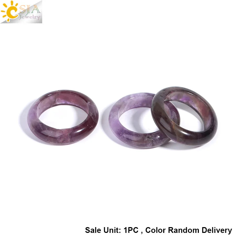 Quartz Agate Amethyst Reiki Cone Pendant - Daisan Mart