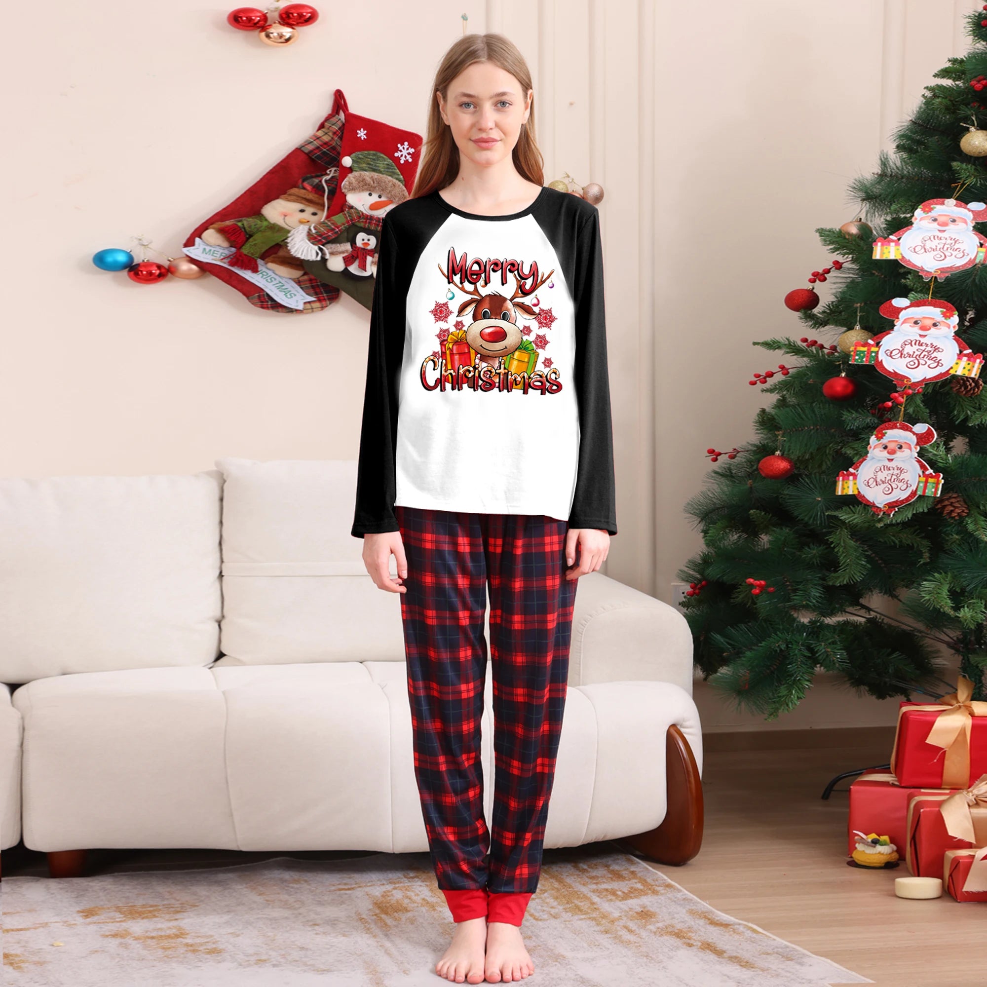 Bộ Đồ Ngủ Gia Đình Noel Đồng Điệu Cho Bé & Lớn - Daisan Mart