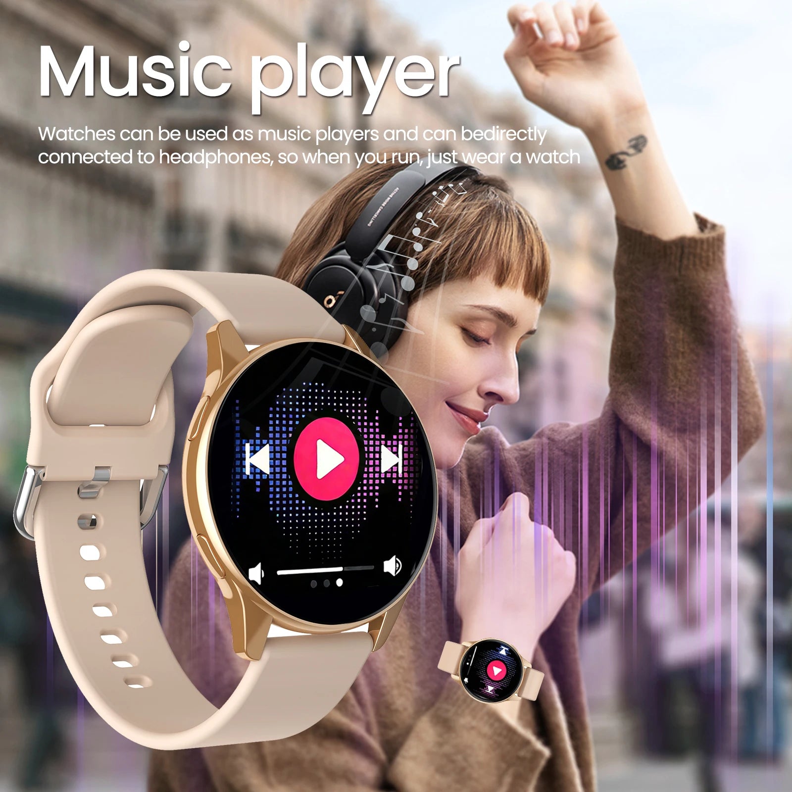 Đồng Hồ Thông Minh 2025 Gọi Bluetooth Đa Năng, Theo Dõi Sức Khỏe - Daisan Mart