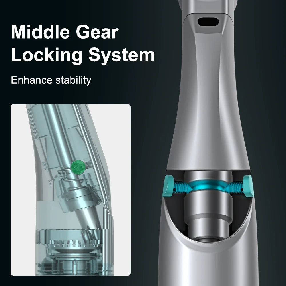 AI DENTAL Smile Series SADT4-1L Dental 4:1 Reduction Low Speed Handpiece/Set Vertical Reciprocating Single Spray for ADT Tips - Daisan Mart