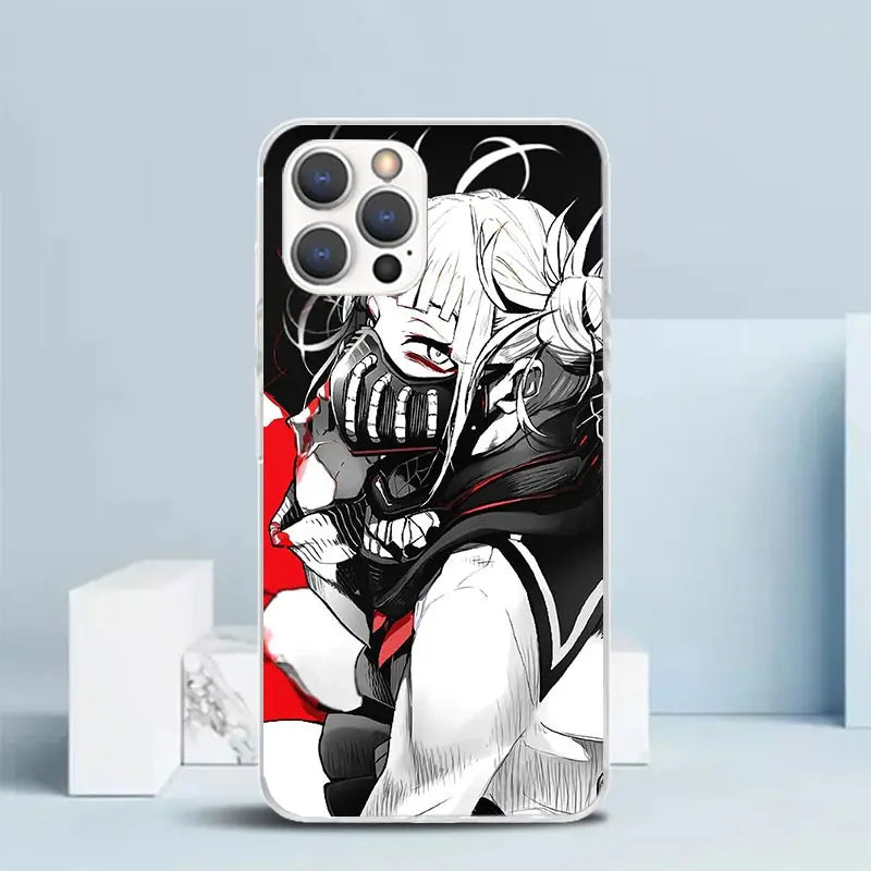 Ốp Lưng Anime Himiko Toga MHA Cho iPhone TPU Dẻo - Daisan Mart