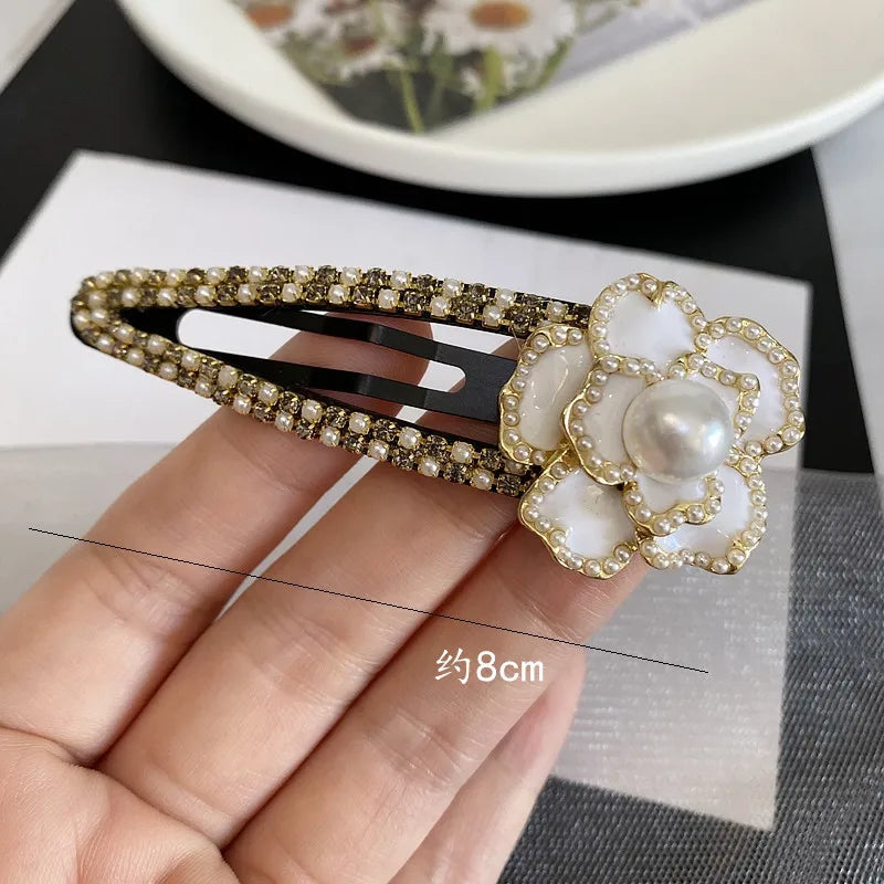 Cài Tóc Da Vintage Hàn 2025 - Phụ Kiện Sang Trọng - Daisan Mart