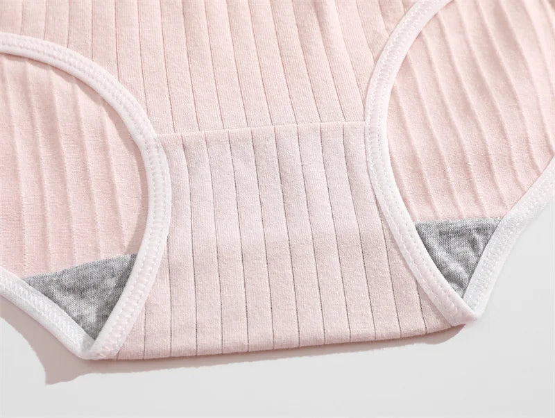 Quần Lót Nữ Cotton Gợi Cảm 4 Món - Dây Chữ Thể Thao