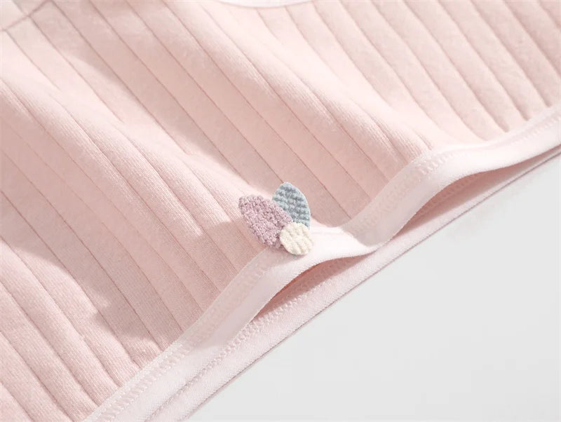 Quần Lót Nữ Cotton Gợi Cảm 4 Món - Dây Chữ Thể Thao