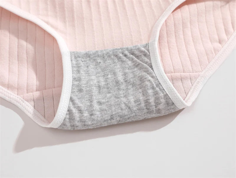 Quần Lót Nữ Cotton Gợi Cảm 4 Món - Dây Chữ Thể Thao