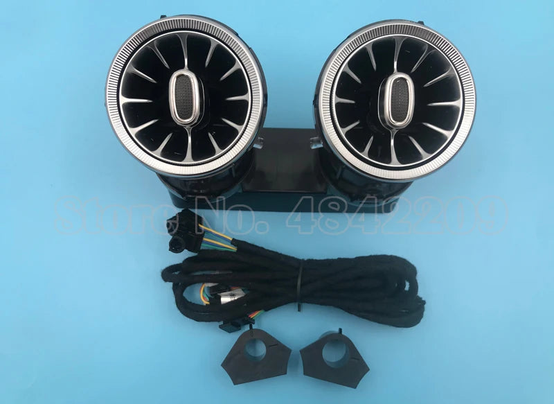 Dải Đèn LED Neon 64 Màu Cửa Gió Mercedes C/GLC - Daisan Mart