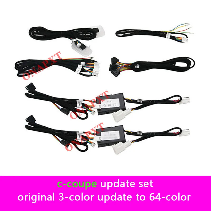 Đèn LED Viền Xe Hơi Đa Sắc Mercedes C/GLC W205 X253 - Daisan Mart