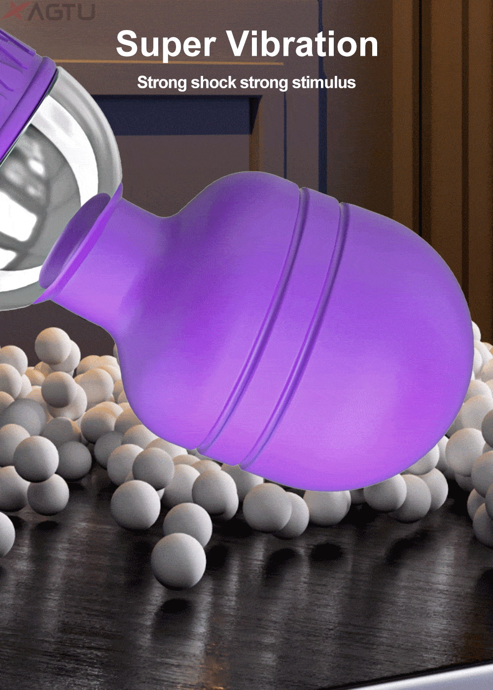 Multi-function G-Spot Stimulating Vibrating Magic Wand for Women