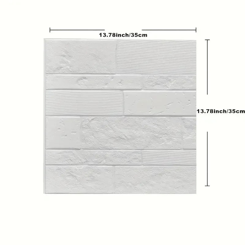 Miếng dán tường 3D chống nước tự dính trang trí nhà - Daisan Mart