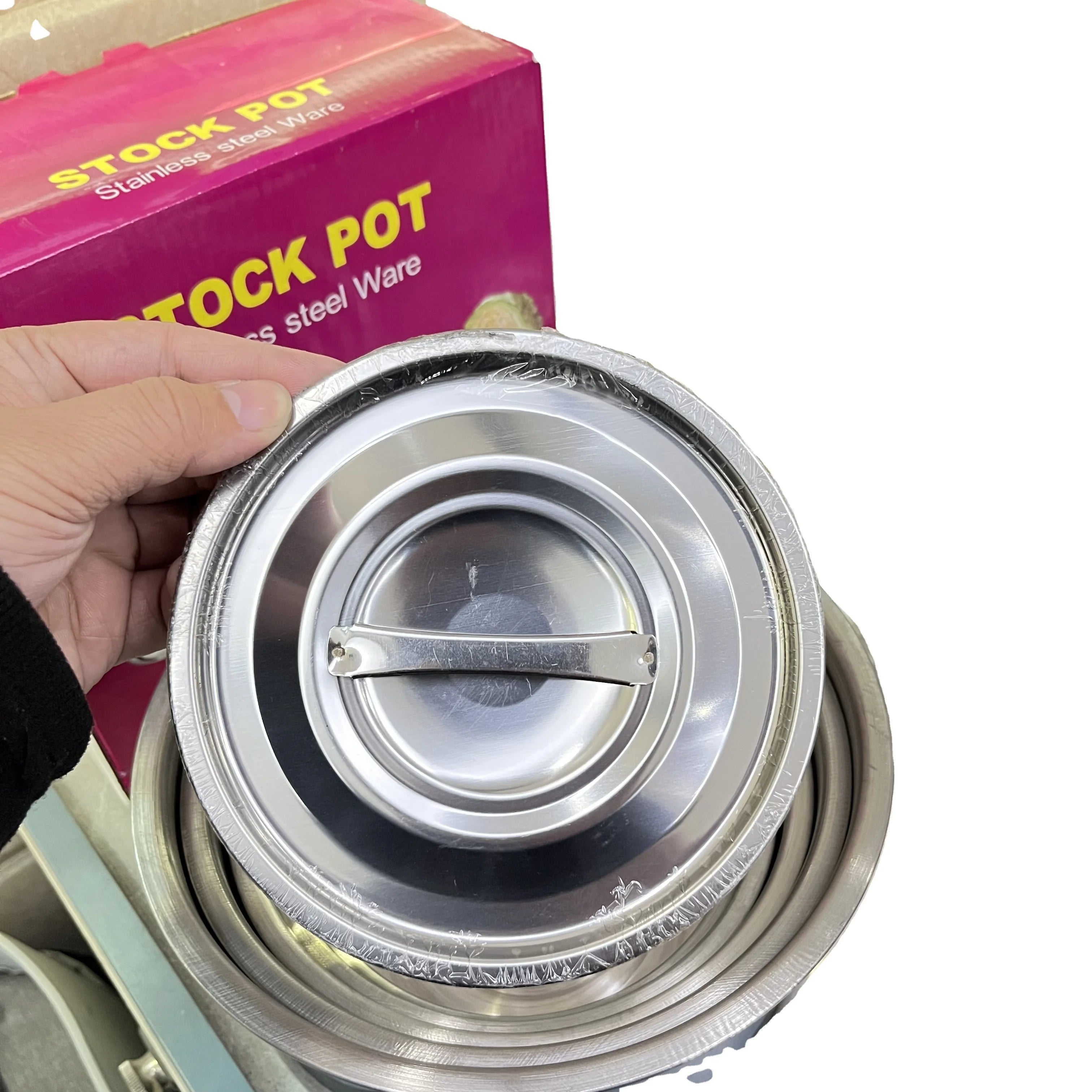 Bộ Nồi Chảo Inox S410 - Phụ Kiện Bếp Hiện Đại 2025 - Daisan Mart
