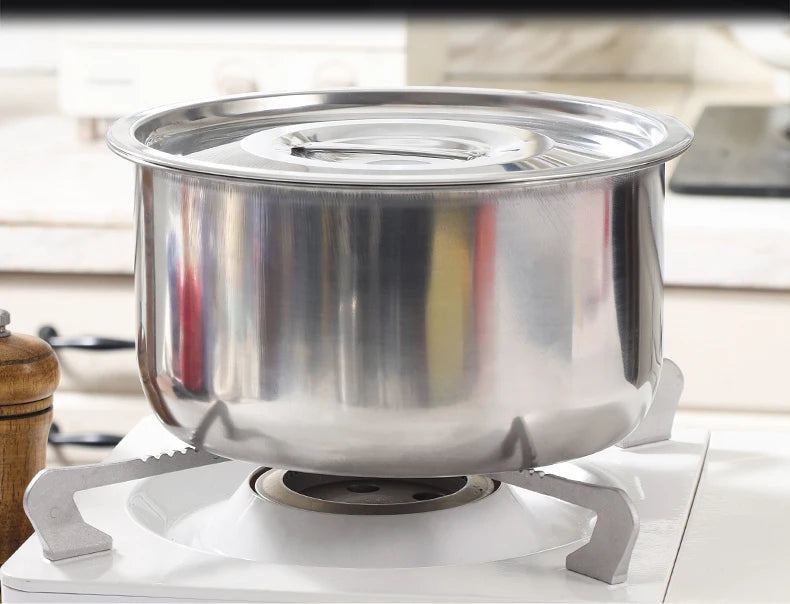 Bộ Nồi Chảo Inox S410 - Phụ Kiện Bếp Hiện Đại 2025 - Daisan Mart