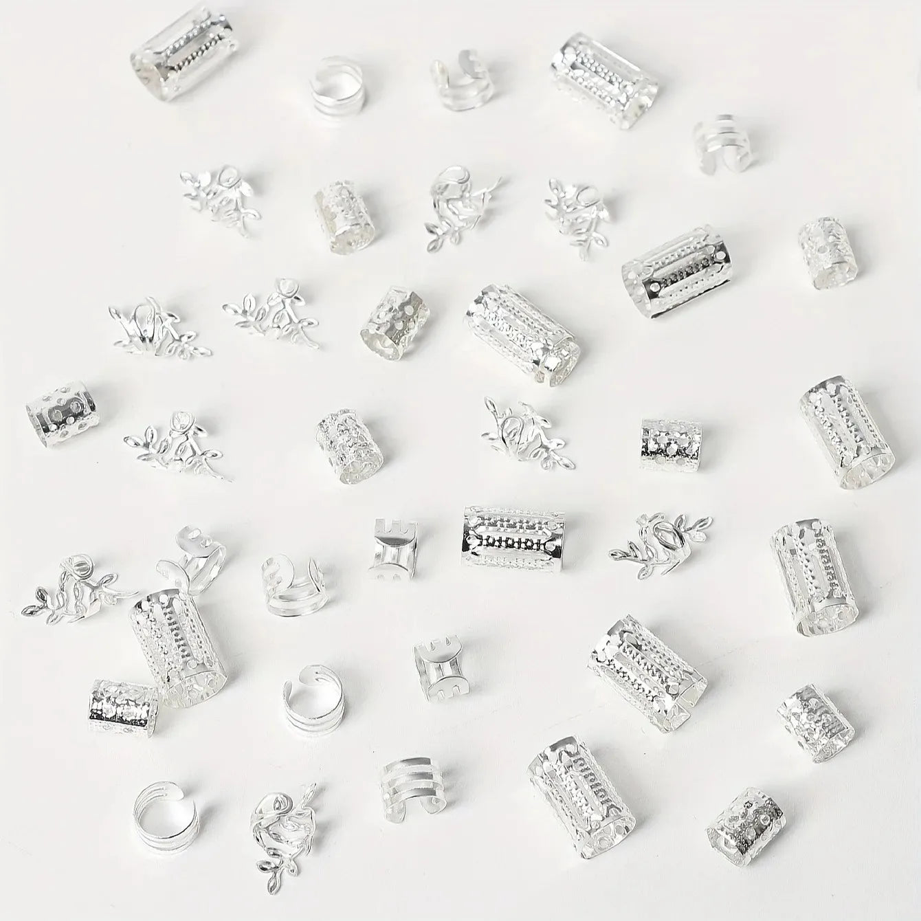 Bộ 40 Vòng Tóc Nữ Tính Thanh Lịch - Trang Sức Tóc DIY - Daisan Mart