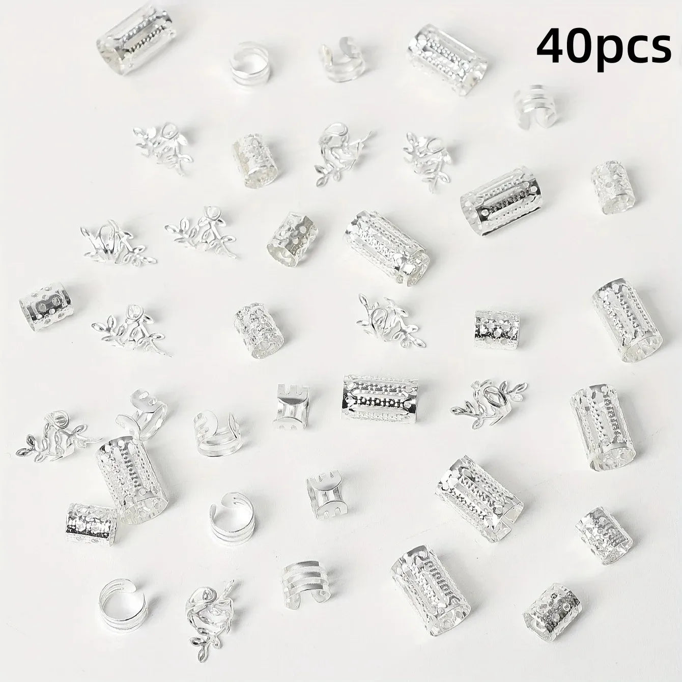 Bộ 40 Vòng Tóc Nữ Tính Thanh Lịch - Trang Sức Tóc DIY - Daisan Mart