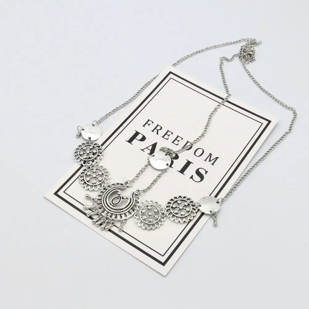 復古波西米亞風髮箍 - 印度婚禮首飾