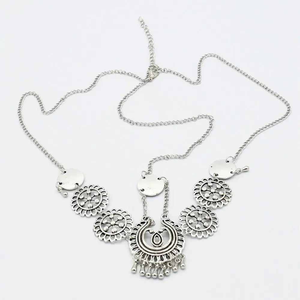 復古波西米亞風髮箍 - 印度婚禮首飾